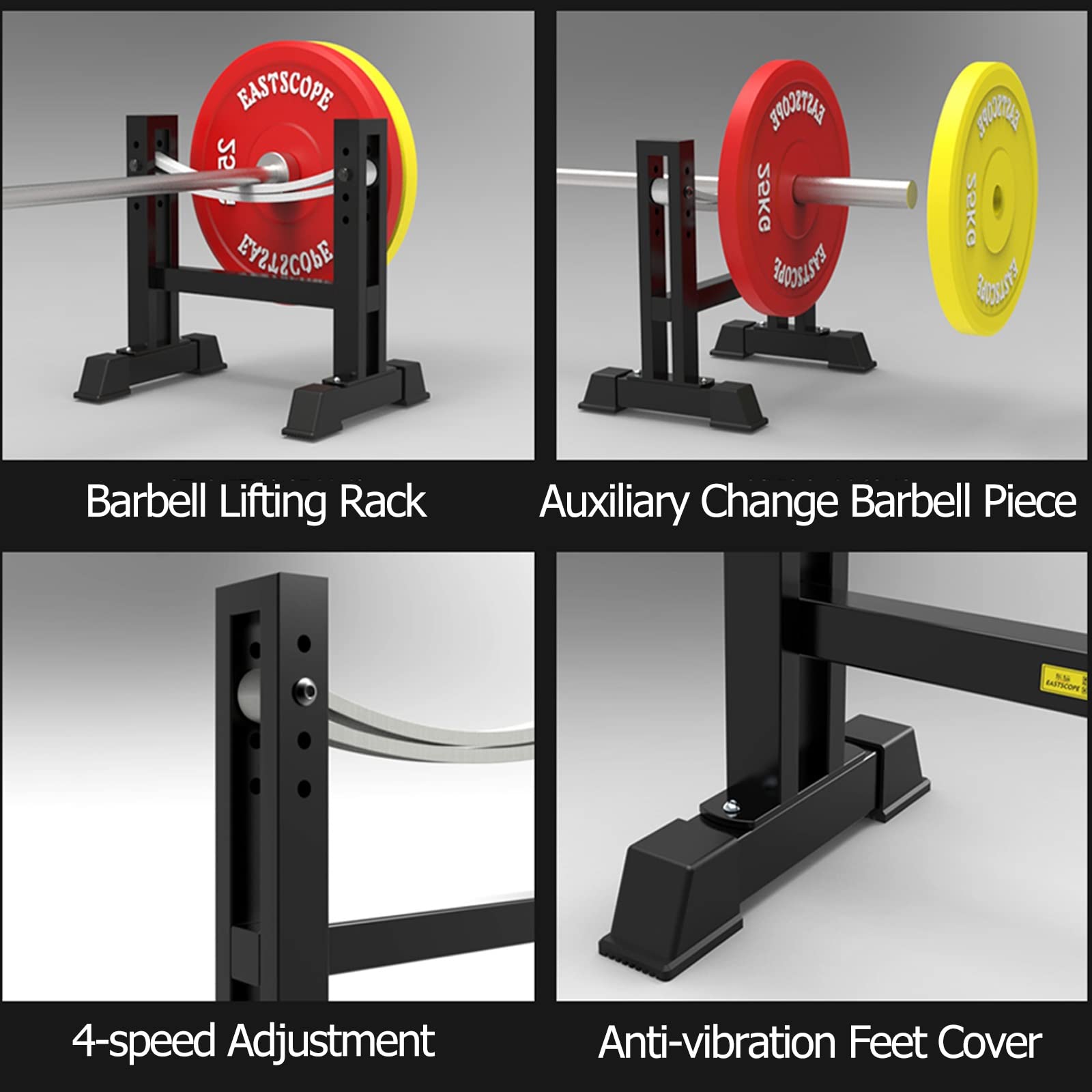 Amazon.co.jp: ダンベル バーベル 重量 プレートラック 1組 バーベル